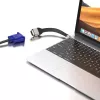 Techly ICOC-USBC-VGA vaizdo kabelio adapteris 0,12 m USB Type-C į VGA (D-Sub)