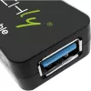 Techly ICUR30100G USB 3.2 Gen 1 laidas, USB A – USB A, 10 m, juodas