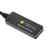 Techly ICUR30100G USB 3.2 Gen 1 laidas, USB A – USB A, 10 m, juodas