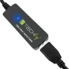 Techly ICUR30100G USB 3.2 Gen 1 laidas, USB A – USB A, 10 m, juodas