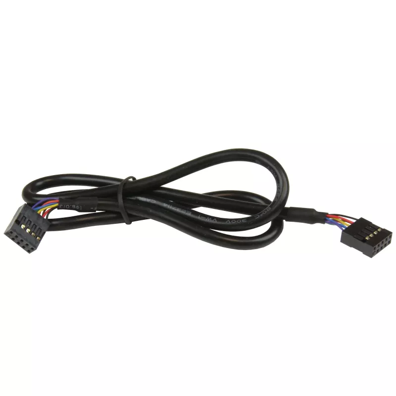StarTech.com 24 colių vidinis USB pagrindinės plokštės lizdo į 2 prievadų RS232 serijos adapteris