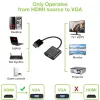 Techly HDMI į VGA adapteris su mikro USB ir garsu IDATA HDMI-VGA2AU