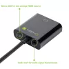 Techly HDMI į VGA adapteris su mikro USB ir garsu IDATA HDMI-VGA2AU