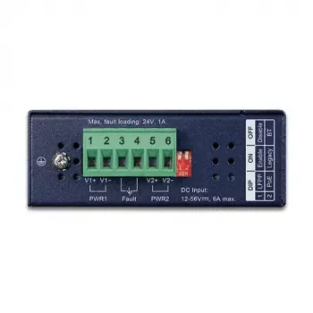 Pramoninis Gigabitinis Medijos Keitiklis PLANET IGUP-805AT su PoE++