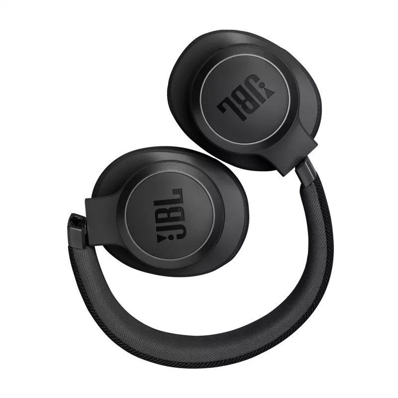 JBL Live 770NC belaidės ausinės ant galvos, skambučiai/muzika, Bluetooth, juodos
