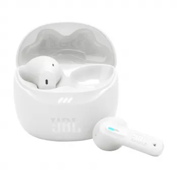 JBL Tune Flex 2 belaidžiai ausinukai TWS, į ausį, skambučiai/muzika, Bluetooth, balti