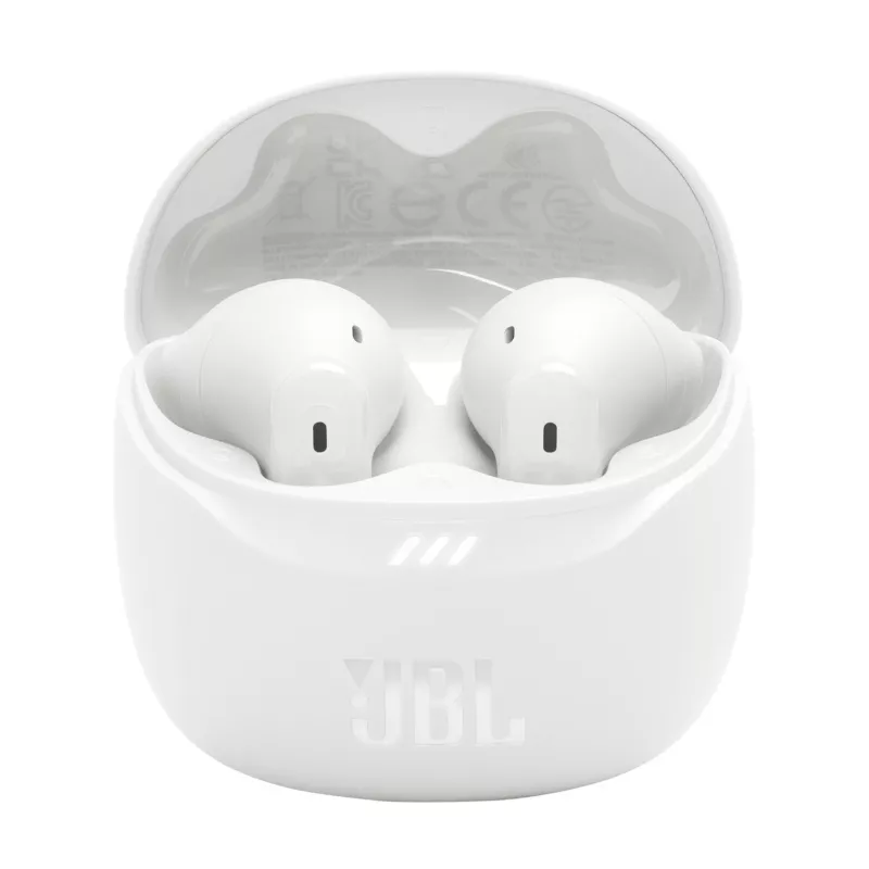 JBL Tune Flex 2 belaidžiai ausinukai TWS, į ausį, skambučiai/muzika, Bluetooth, balti