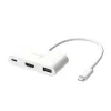 j5create JCA379EW – USB-C® į HDMI™ ir USB™ Type-A adapteris su Power Delivery