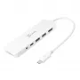 USB-C kelių prievadų adapteris j5create JCD373-N 60W Power Delivery 4K