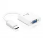 j5create JDA213 HDMI į VGA adapteris baltas 0,1 m 1920x1080P