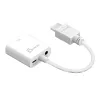 j5create JDA213 HDMI į VGA adapteris baltas 0,1 m 1920x1080P