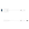 j5create JDA213 HDMI į VGA adapteris baltas 0,1 m 1920x1080P