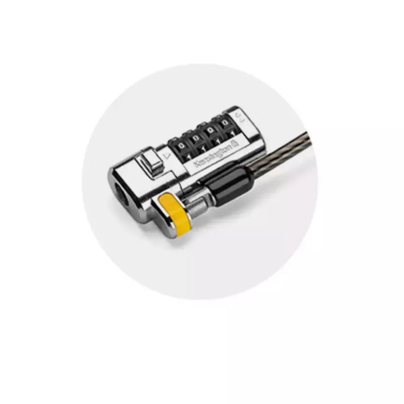 Kensington ClickSafe Universal Kombinuotas Nešiojamojo Kompiuterio Spyna