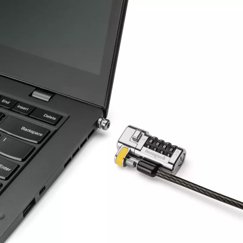 Kensington ClickSafe Universal Kombinuotas Nešiojamojo Kompiuterio Spyna
