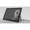 Kensington rakinamas kabelio užraktas, skirtas Surface Pro ir Surface Go, 1,8 m, Kensington, raktas, anglinis plienas, juoda, sidabrinė