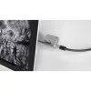 Kensington rakinamas kabelio užraktas, skirtas Surface Pro ir Surface Go, 1,8 m, Kensington, raktas, anglinis plienas, juoda, sidabrinė