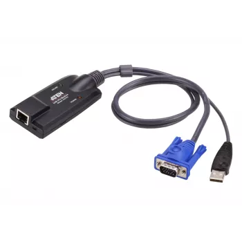 ATEN KA7170 KVM adapterio kabelis, juodas