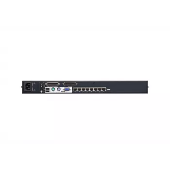 ATEN 8 prievadų Cat 5e/6 KVM jungiklis, 1920 x 1200 pikselių, Ethernet LAN, WUXGA, 5,1 W, juodas
