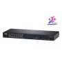 ATEN 16 prievadų CAT5e/6 KVM per IP jungiklis, 1920 x 1200 pikselių, Ethernet LAN, WUXGA, 8,9 W, juodas