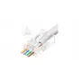 Microconnect KON505-50EZ RJ-45 kištukas, skaidrus, 50 vnt.