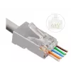 Microconnect KON512-50EZ RJ45 kištukas CAT6a sidabrinis (50 vnt.)