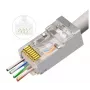 Microconnect KON512-50EZ RJ45 kištukas CAT6a sidabrinis (50 vnt.)