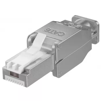 Microconnect KON522TL RJ45 laidas jungtis sidabrinė CAT6 STP