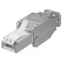 Microconnect KON522TL RJ45 laidas jungtis sidabrinė CAT6 STP