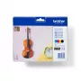 Brother LC-127XLVALBPDR originalus rašalo kasetės 4 vnt. Juoda, Žydra, Violetinė, Geltona