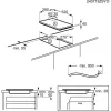 Įmontuojama elektrinė kaitlentė Electrolux Serie 300 LHR3233CK Juoda 29 cm 2 zonos