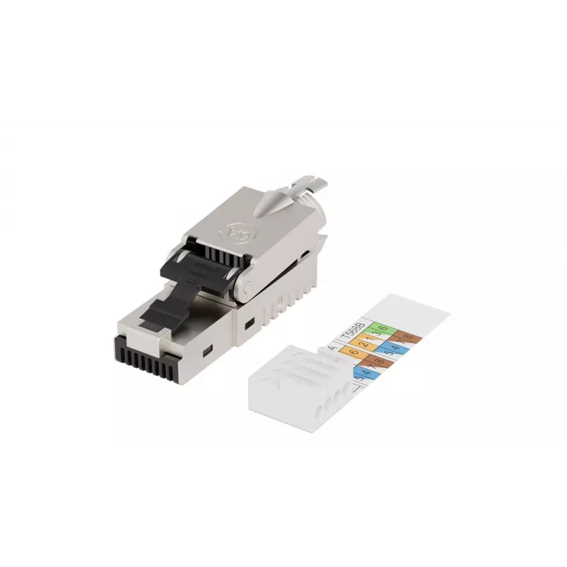 Lanview LVN125417 RJ45 kištukinis laido jungtis, cinkas