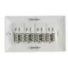 Lanview LVN126188UK-4 lizdinė dėžutė RJ-45 balta