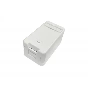 Lanview LVN127766 paviršinis RJ45 lizdas baltas