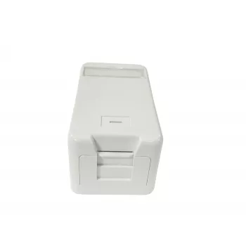 Lanview LVN127766 paviršinis RJ45 lizdas baltas