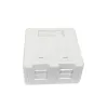 Lanview LVN127767 kištukinis lizdas 2 x RJ-45 Baltas