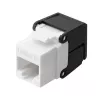 Lanview LVN128076 keystone modulis Cat5e RJ-45 juodas