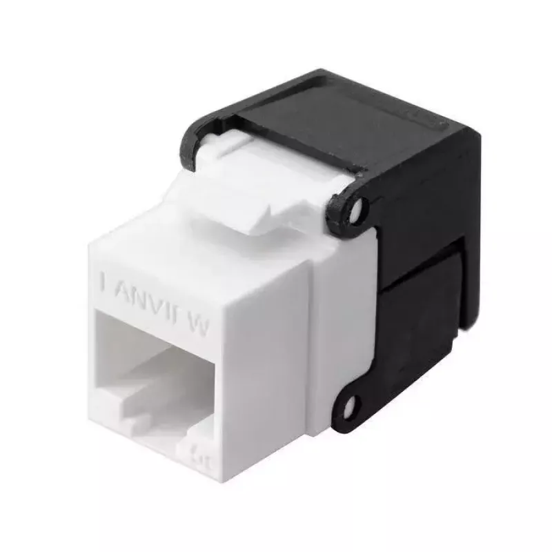 Lanview LVN128076 keystone modulis Cat5e RJ-45 juodas