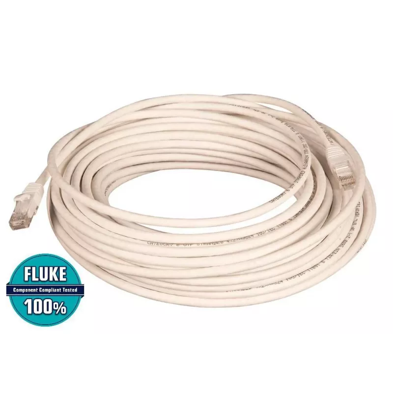 Lanview LVN147145 tinklo laidas 20 m Cat6 U/UTP baltas