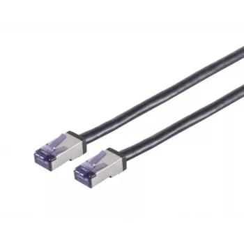 Tinklo kabelis Lanview LVN-CAT6A-FLEX-15M S/FTP Cat6a 15 m Juodas