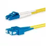 Lanview LVO231493 šviesolaidinis kabelis 3 m 2x LC 2x SC geltonas