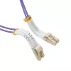 Lanview LVO231810-FLEX šviesolaidinis kabelis 1 m, LC–LC, violetinis, OM4
