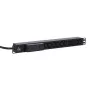 Lanview LVR261877 maitinimo skirstytuvas (PDU) 10 AC lizdų 1U juodas