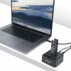 „StarTech.com“ M.2 NVMe diskų kopijavimo įrenginys 1:1, nepriklausomas M.2 SSD klonavimo įrenginys iki 90 GB/min, USB 3.2 20 Gbps M.2 dviejų lizdų dokas, su USB-C / A laidais