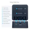 „StarTech.com“ M.2 NVMe diskų kopijavimo įrenginys 1:1, nepriklausomas M.2 SSD klonavimo įrenginys iki 90 GB/min, USB 3.2 20 Gbps M.2 dviejų lizdų dokas, su USB-C / A laidais