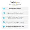 „StarTech.com“ M.2 NVMe diskų kopijavimo įrenginys 1:1, nepriklausomas M.2 SSD klonavimo įrenginys iki 90 GB/min, USB 3.2 20 Gbps M.2 dviejų lizdų dokas, su USB-C / A laidais