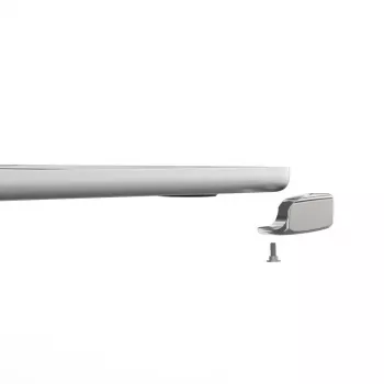 Compulocks Ledge fiksavimo adapteris MacBook Air 13 col. M2 ir M3, su raktu, sidabrinis