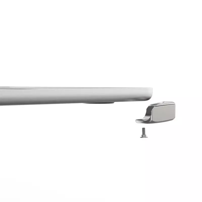 Compulocks Ledge fiksavimo adapteris MacBook Air 13 col. M2 ir M3, su raktu, sidabrinis