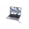 Compulocks Ledge fiksavimo adapteris MacBook Air 13 col. M2 ir M3, su raktu, sidabrinis