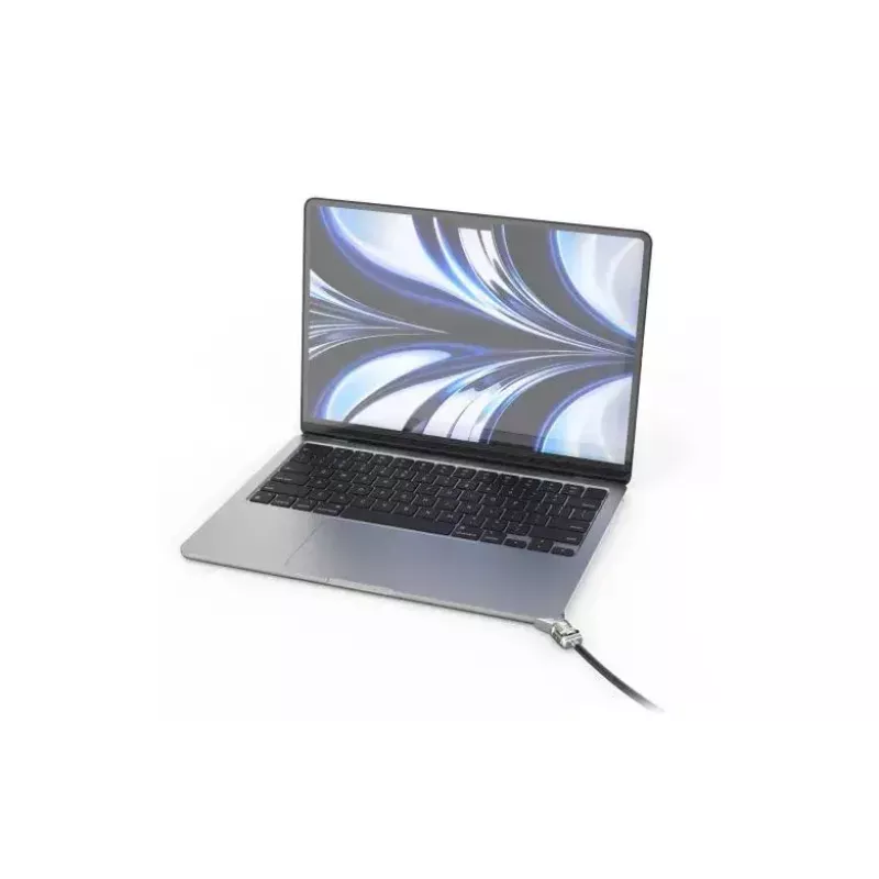 Compulocks Ledge fiksavimo adapteris MacBook Air 13 col. M2 ir M3, su raktu, sidabrinis