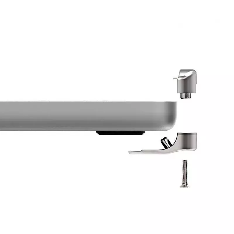 Compulocks Ledge Lock adapteris, skirtas MacBook Pro 14 col. M1 M2 M3, sidabrinis